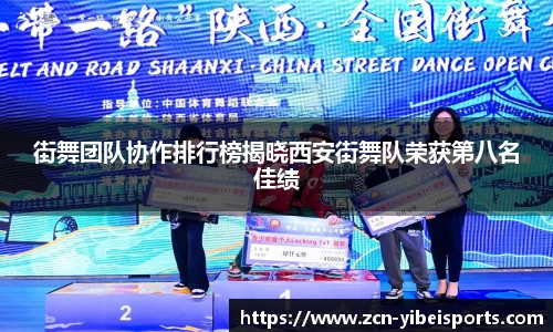 街舞团队协作排行榜揭晓西安街舞队荣获第八名佳绩